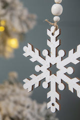 9.8x4.7" Snowflake Ornament, Hanging Home Decor Accents for Christmas Tree, Holiday Display, Set of 12