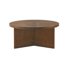 1 PCS See below Round Coffee table Brown