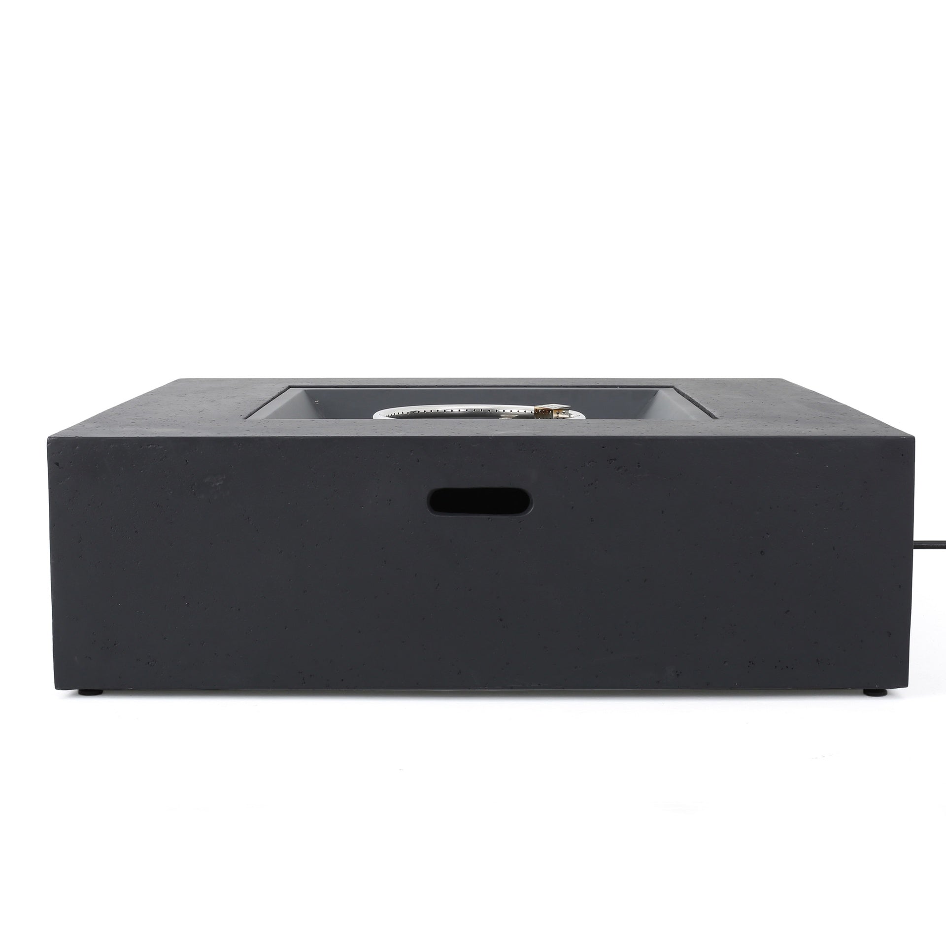 50 000 BTU SQUARE MGO FIRE TABLE TANK OUTSIDE
