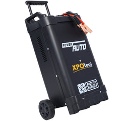 12V & 24V Wheeled  Battery Charger Fully Automotive Battery Maintainer Jump Starter Dial Display Telescopic Handle