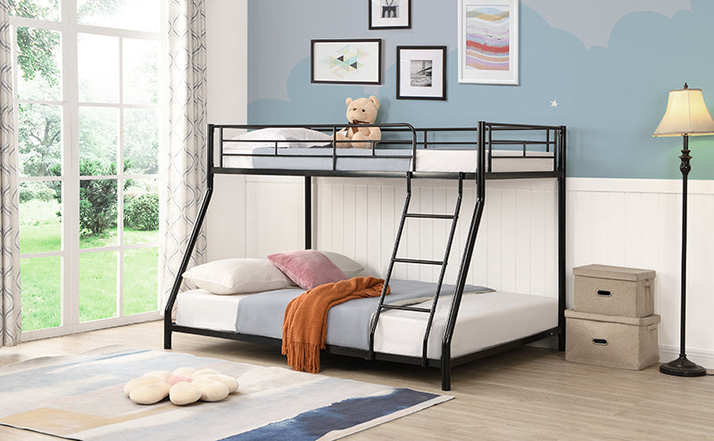 METAL BUNK BED TF BLACK
