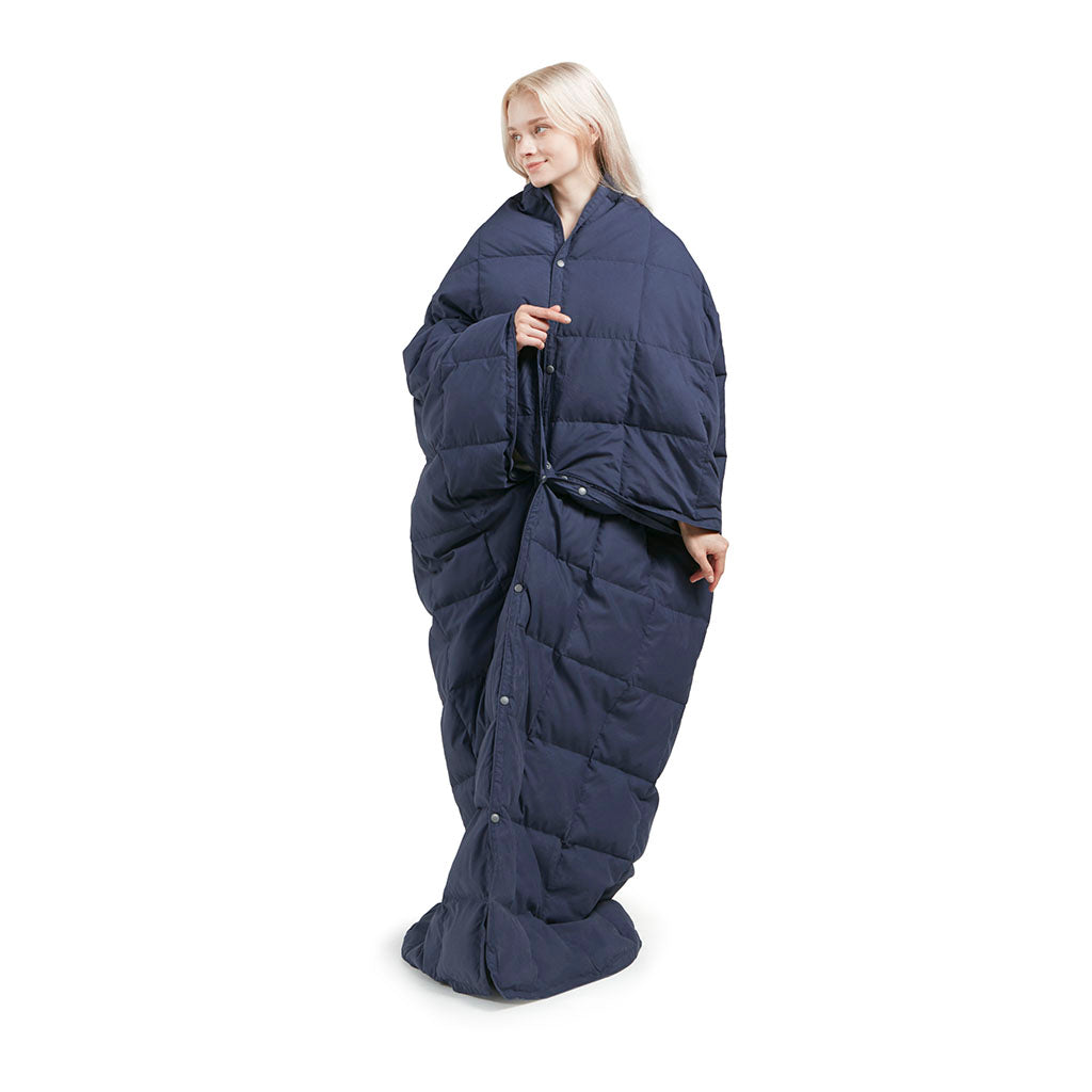 Wearable Multipurpose Throw Indigo 62x68"