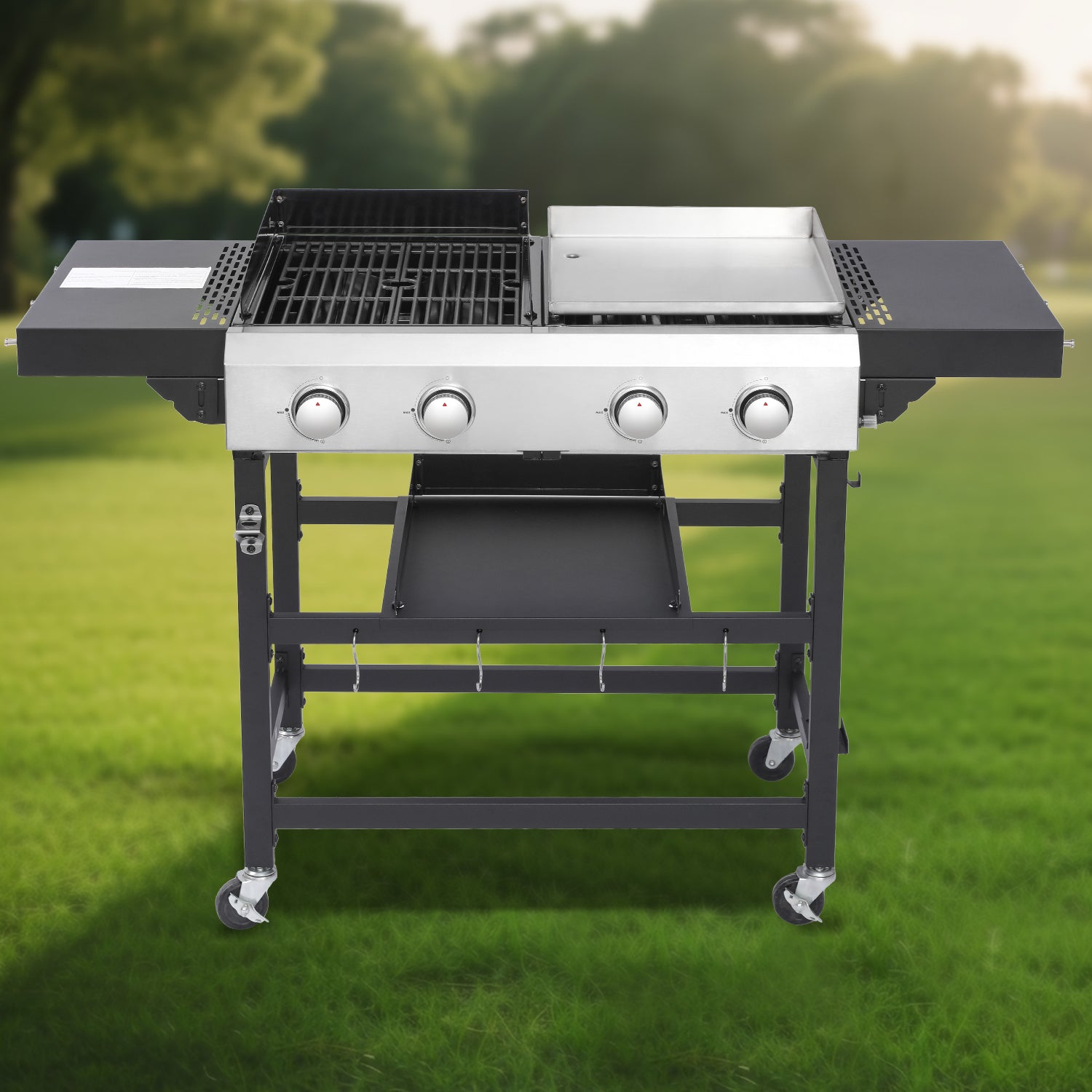 2+2 PLANCHA, GAS GRILL