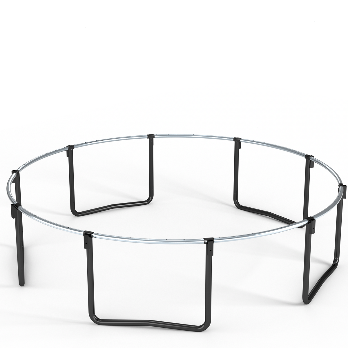 YC 12FT trampoline Pumpkin- Black Red