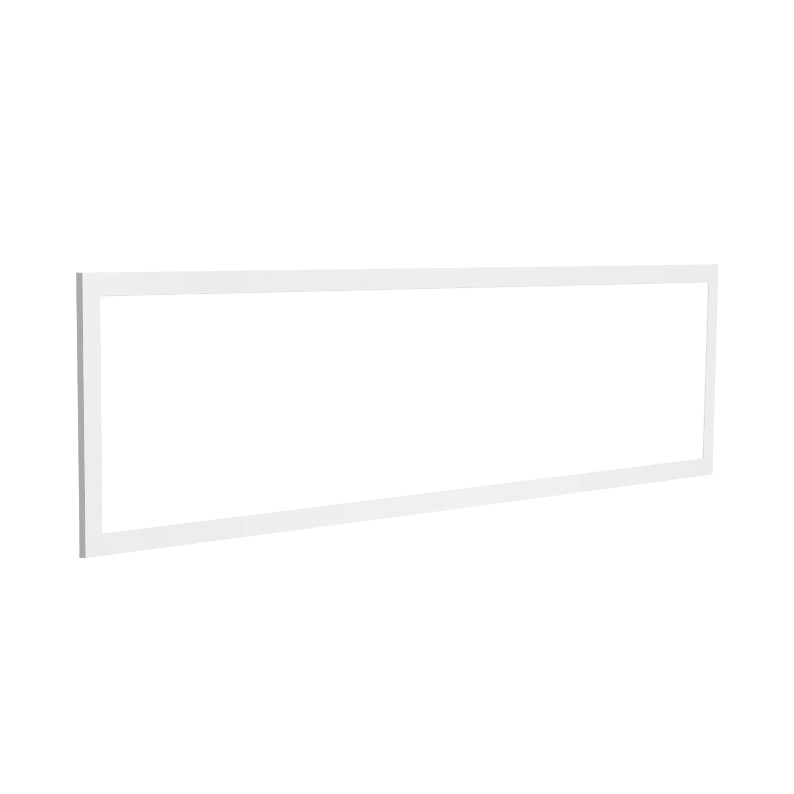 1x4 FT LED Flat Panel Light 5700LM Ceiling Light Fixture 3000K/4000K/5000K 2 PCS