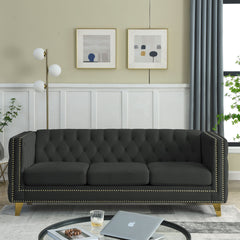 velvet sofa