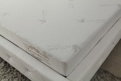 LOVE-Infused Memory Foam Twin Mattress: 3-layer extra firm support, stretch knit cover, roll-compressed in a box. Cooling aloe infusion for comfy, supportive sleep
