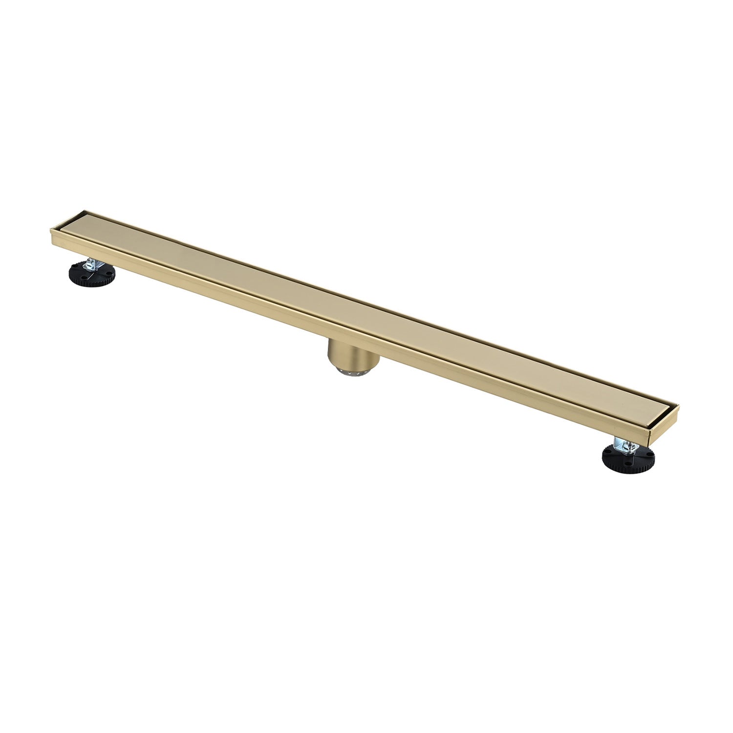 36 Inches Linear Shower Drain, Included Hair Strainer and Leveling Feet
