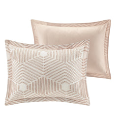 Full/Queen Cotton Jacquard Duvet Cover Set