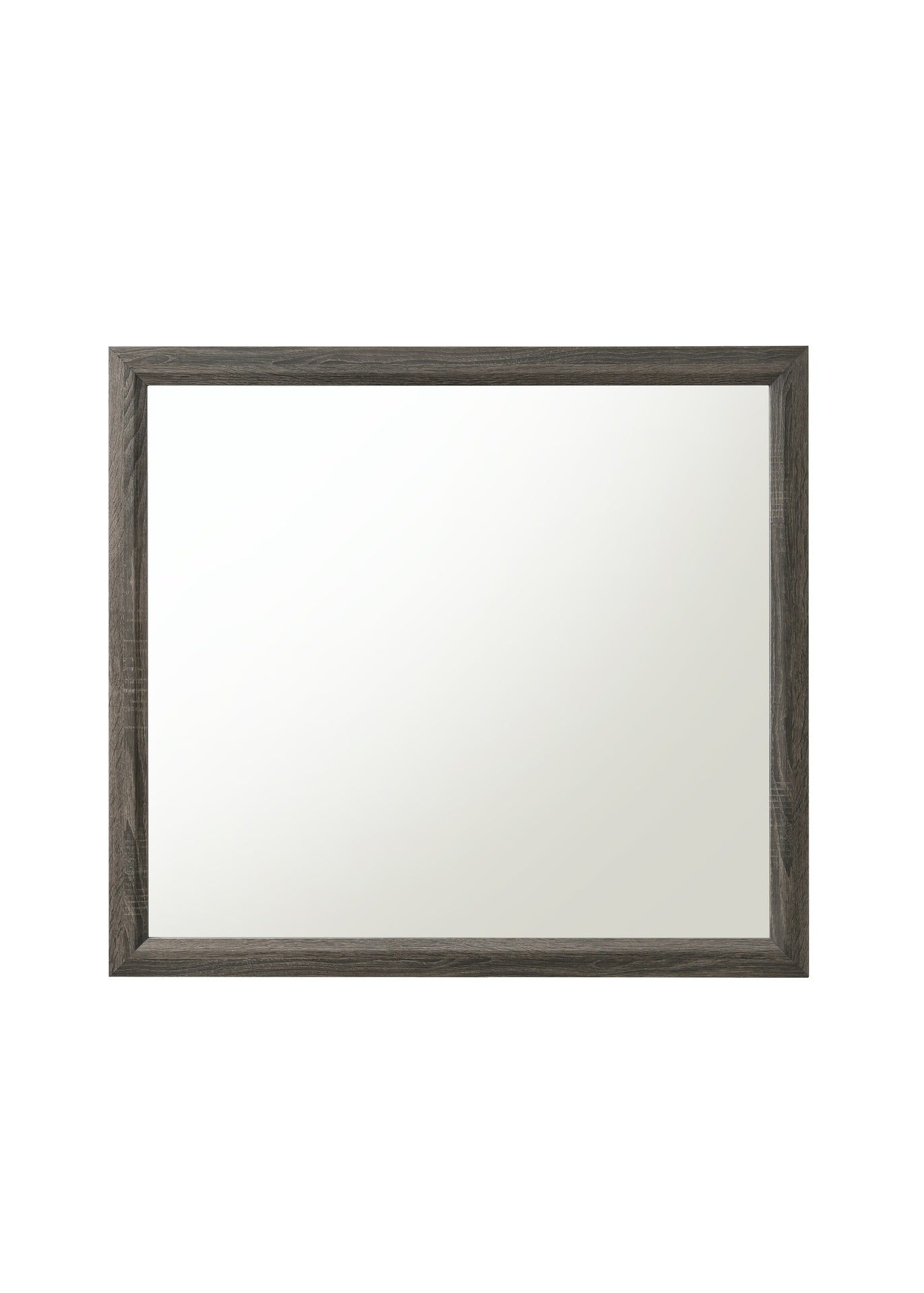 Valdemar Weathered Gray Finish Mirror