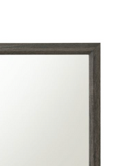 Valdemar Weathered Gray Finish Mirror