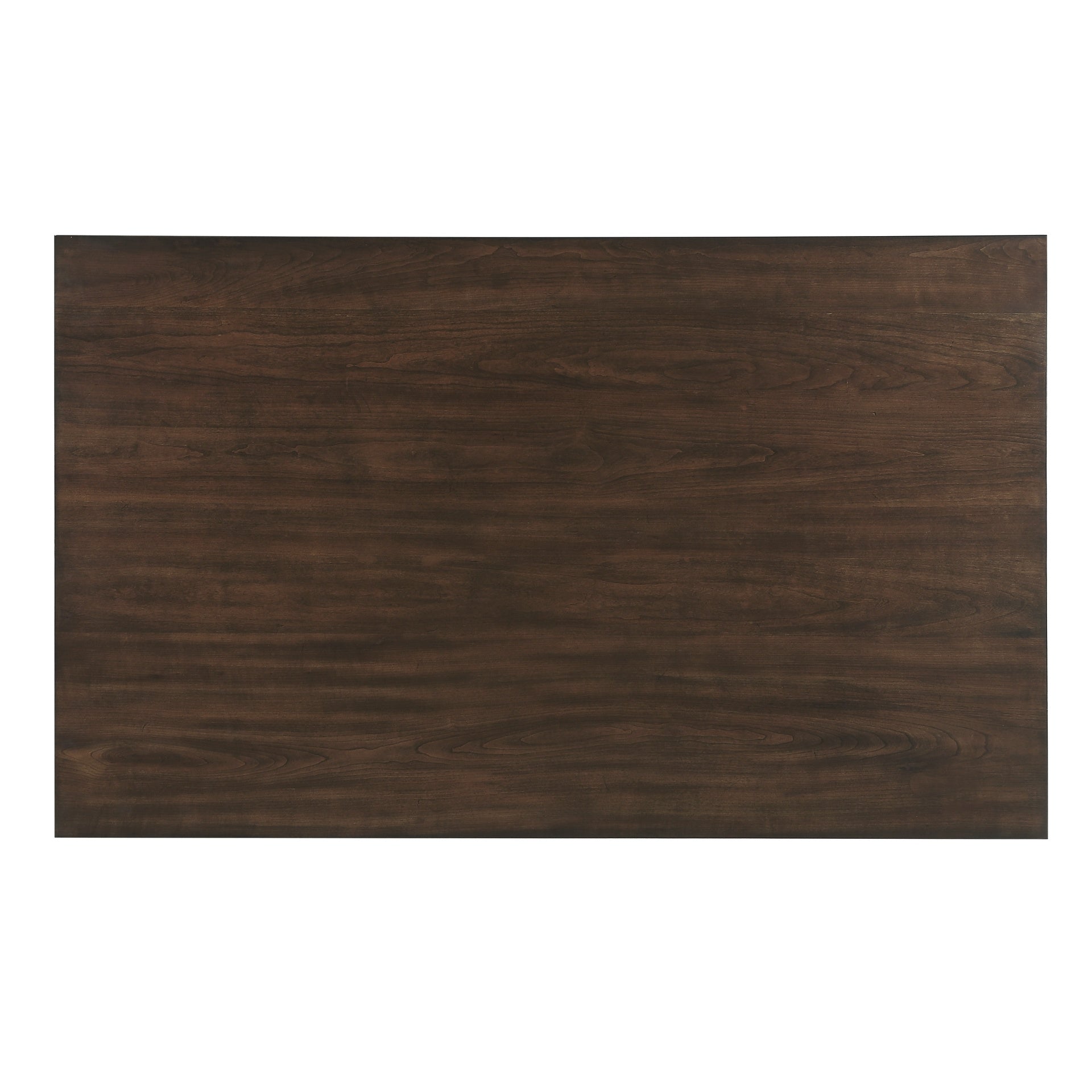 Dark Cherry Finish Dining Table with 4 Drawers 1pc Transitional Style Wooden Funiture Dining Kitchen Table