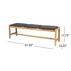 CAMBRIA 3 SEATER BENCH