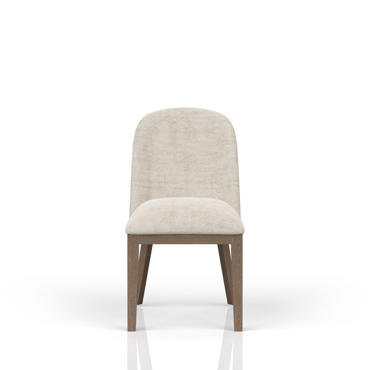 Cocoa and Ivory Shelter Upholstered Chair (Set of 2)