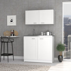 Perseus Cabinet Set, Two Parts Set