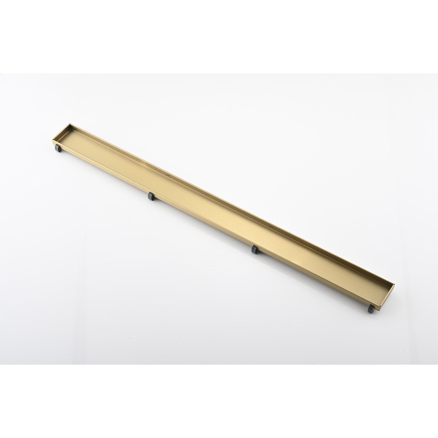 30 Inches Linear Shower Drain, Included Hair Strainer and Leveling Feet