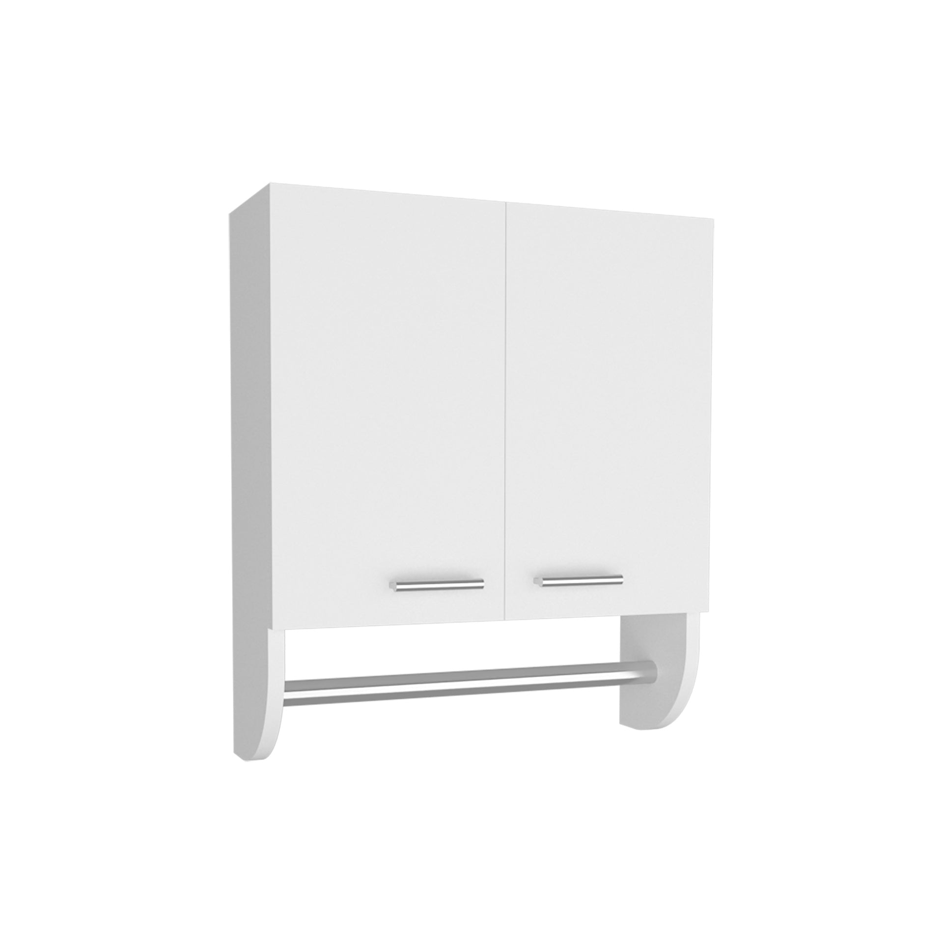 Medicine Cabinet 20.30" H, with 2 Shelves and 2 Doors, White