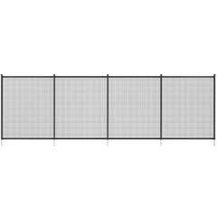 Pool Fence, 4 x 72 FT Pool Fences for Inground Pools, Removable Child Safety Pool Fencing, Easy DIY Installation Swimming Pool Fence, 340gms Teslin PVC Pool Fence Mesh Protects Kids and Pets