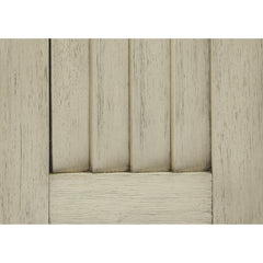 Wali 44 Inch Bench with Lift Top Storage, Cushioned Seat Antique White