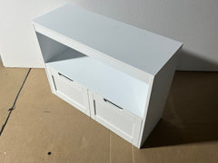Book Organizer, toy Storage Cabinet Organizer, White