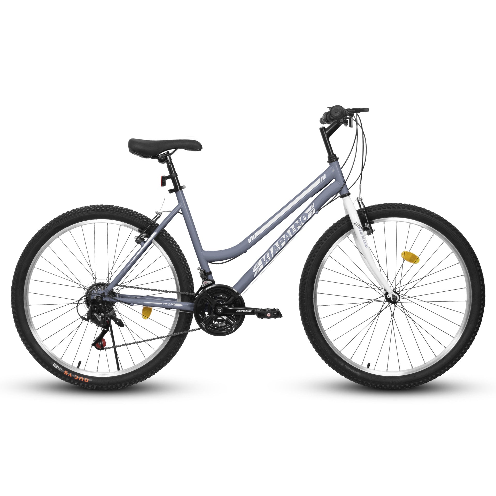 A26337 26 Inch Carbon Steel Frame Mountain Bike,21-Speed Dual V-Brake, Adult and Teens Bicycle for Mountain