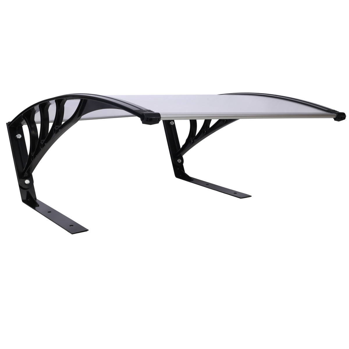 Outdoor Shade Cover Designed for Robotic Lawn Mowers, Portable Garage Roof for Robot Mowers, Weather Resistant Polycarbonate Canopy