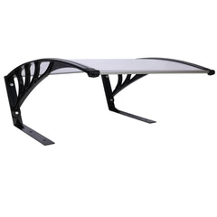 Outdoor Shade Cover Designed for Robotic Lawn Mowers, Portable Garage Roof for Robot Mowers, Weather Resistant Polycarbonate Canopy