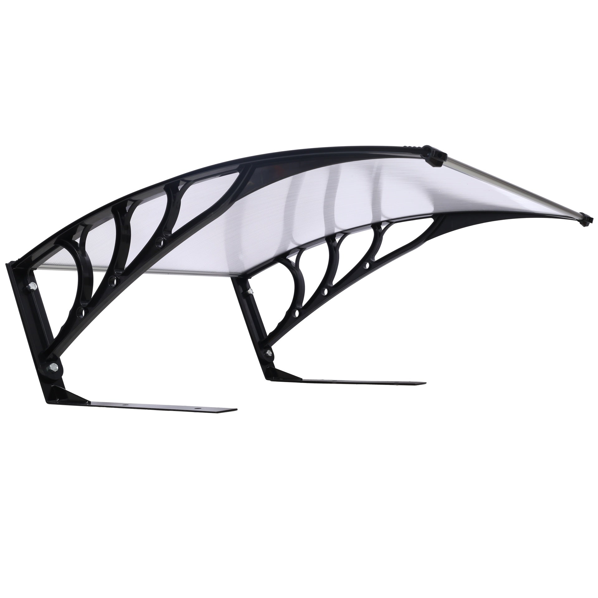 Outdoor Shade Cover Designed for Robotic Lawn Mowers, Portable Garage Roof for Robot Mowers, Weather Resistant Polycarbonate Canopy