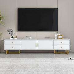 VIBE HAUS TV Stand for 65+ Inch TV, Entertainment Center TV Media Console Table, Modern TV Stand with Storage, TV Console Cabinet Furniture for Living Room