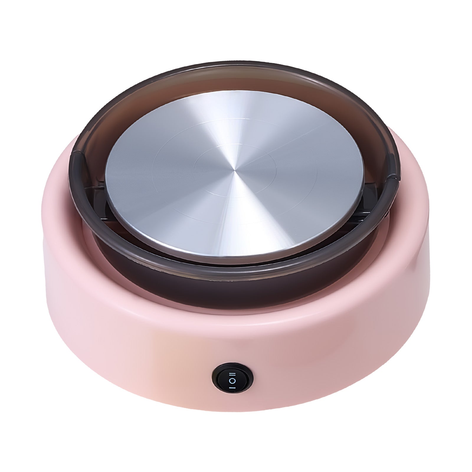 Mini Pottery Wheel Electric Clay Wheel for Kids 6 inch Turntable Pink