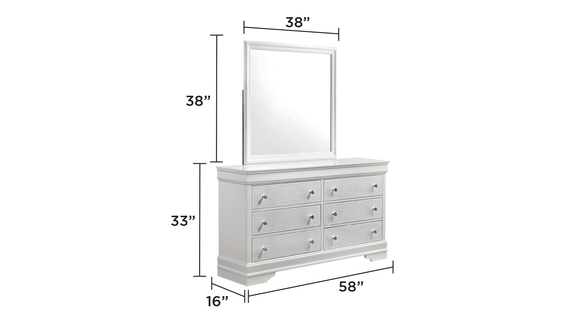Blaze Upholstered Modern Style 4 Pc Queen Bedroom Set with LED Headboard Made with Wood in White(NJ INVENTORY)