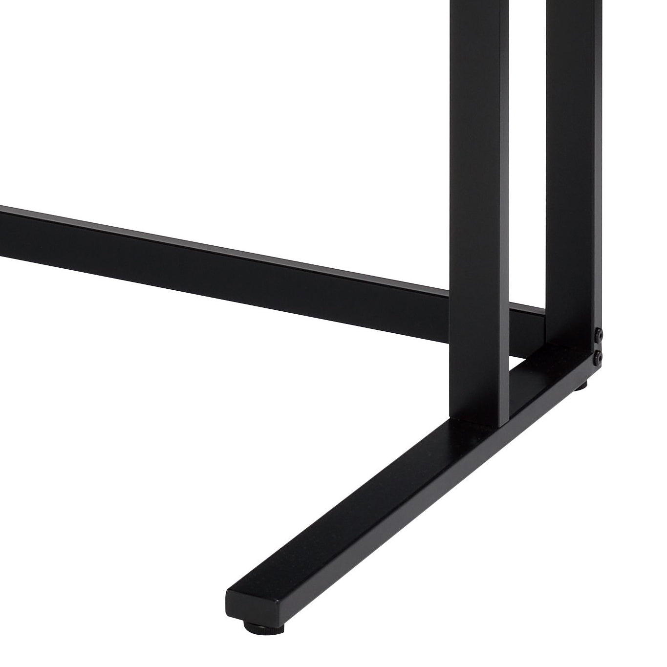 Tyrese Walnut & Black Finish Writing Desk W/USB