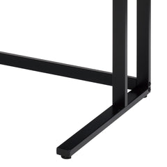 Tyrese Walnut & Black Finish Writing Desk W/USB