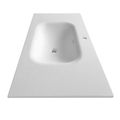 Stone Resin Solid Surface Bathroom Vanity Basin Sink