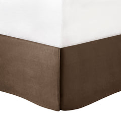 7 Piece Polyester Charmeuse Comforter Set Taupe King