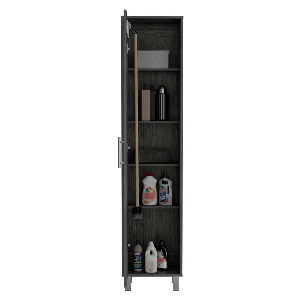 Storage Cabinet Buccan, Laundry, Smokey Oak
