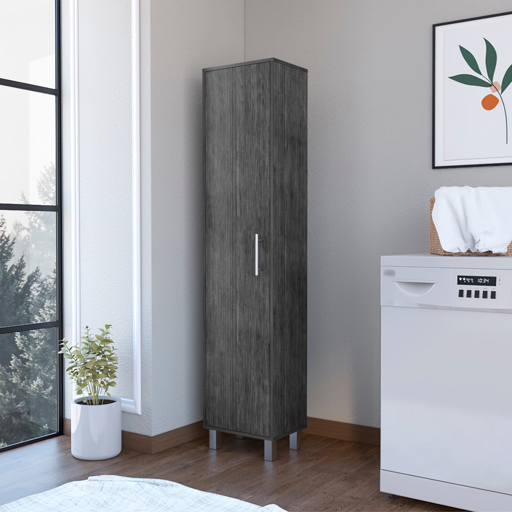 Storage Cabinet Buccan, Laundry, Smokey Oak