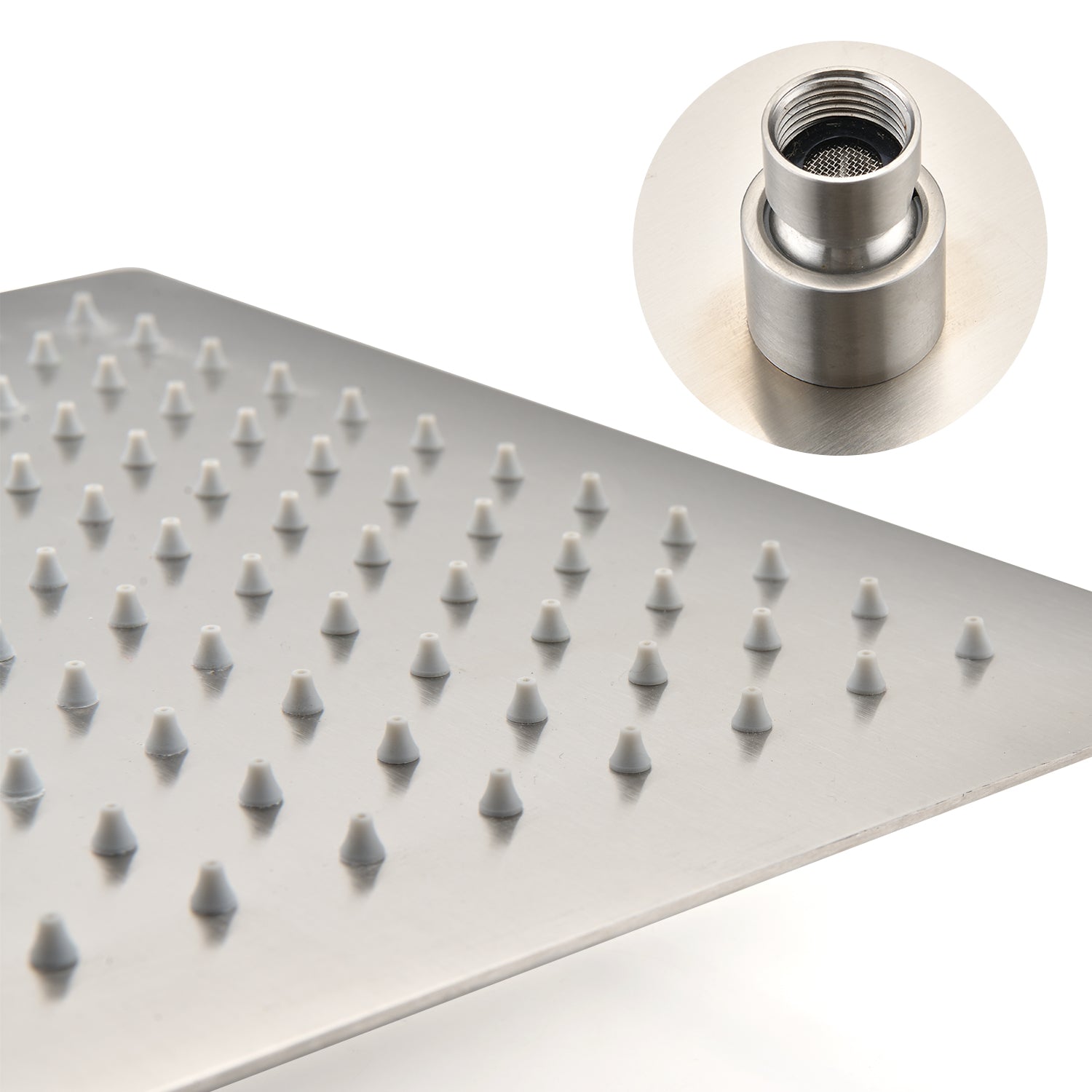 Rain Shower Head High Pressure Rainfall Showerhead Water Saving