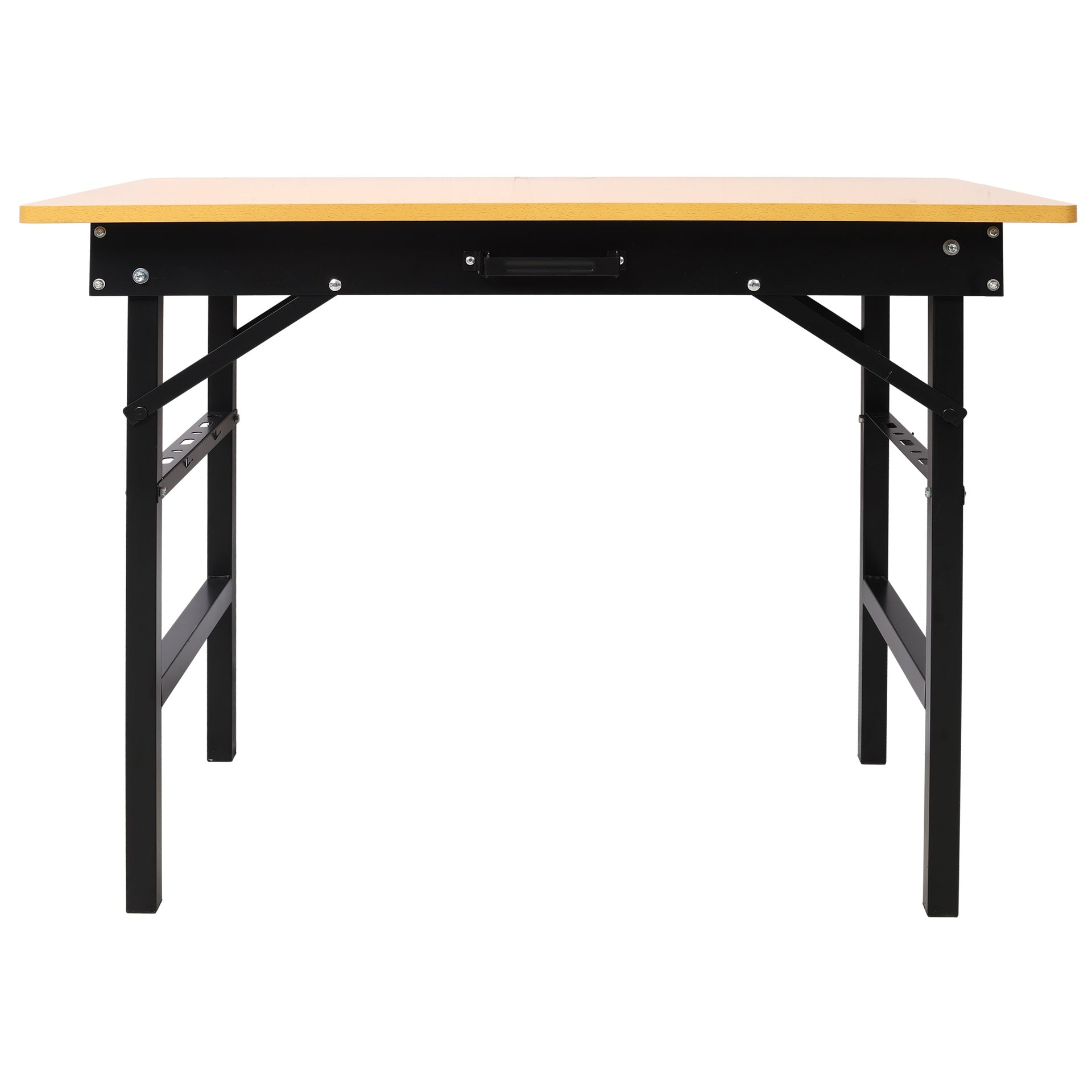 Portable Folding Work Table with Measuring Tape and Angle Finder,Portable Folding Workbench,Workshop Tool Bench,With Handle