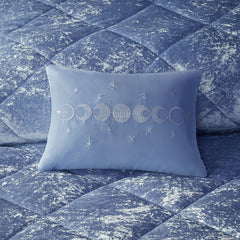 Twin/Twin XL Velvet Duvet Cover Set with Throw Pillow