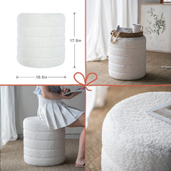 S/5 French Country Home Decor Collection (Includes an artificial plant, vase, trays, stool and side table)