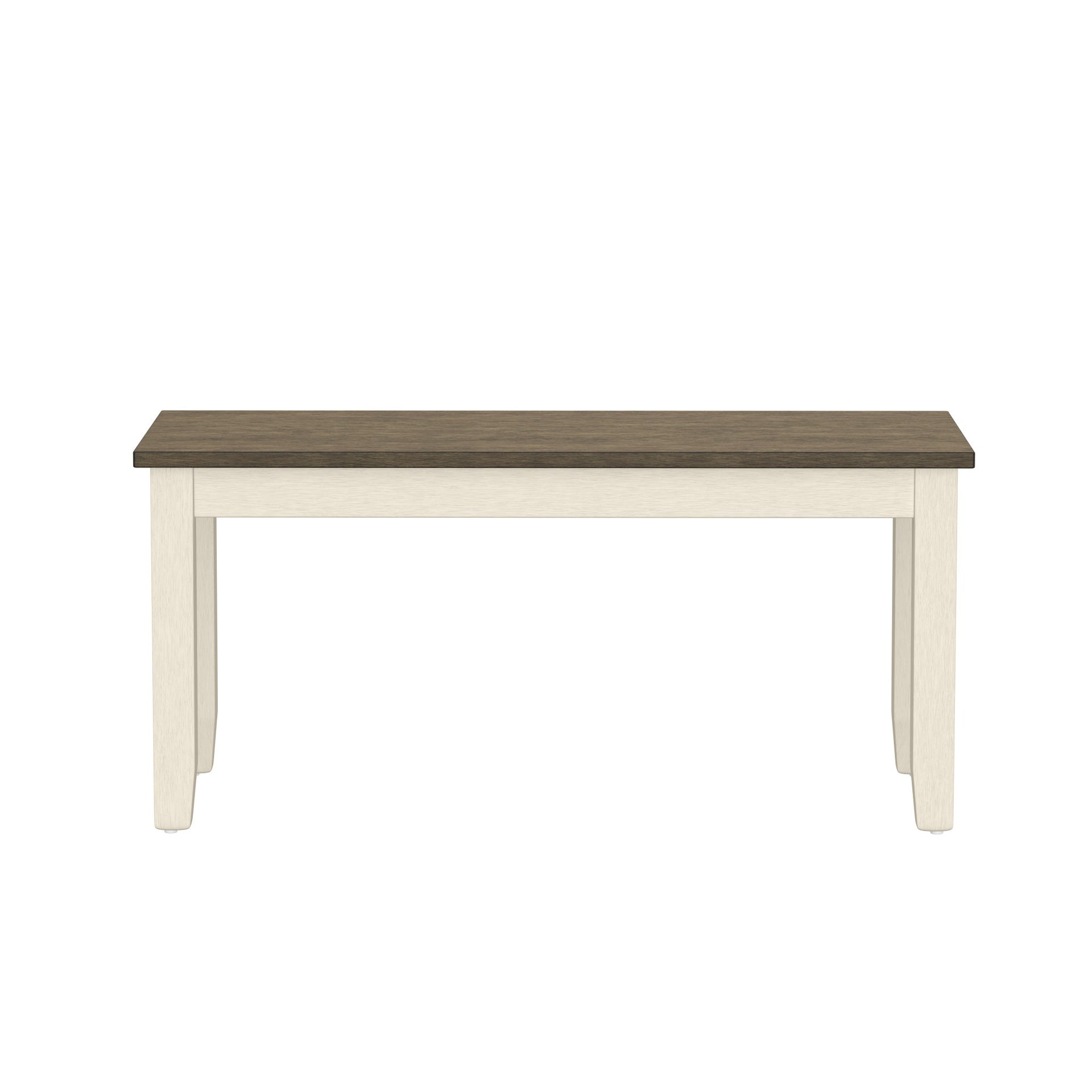 Brown And White 6 Piece Dining Table Set