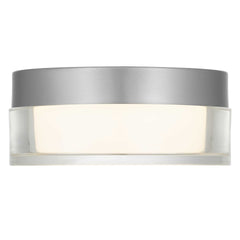 6-inch Chrome Inegrated LED Flush Mount