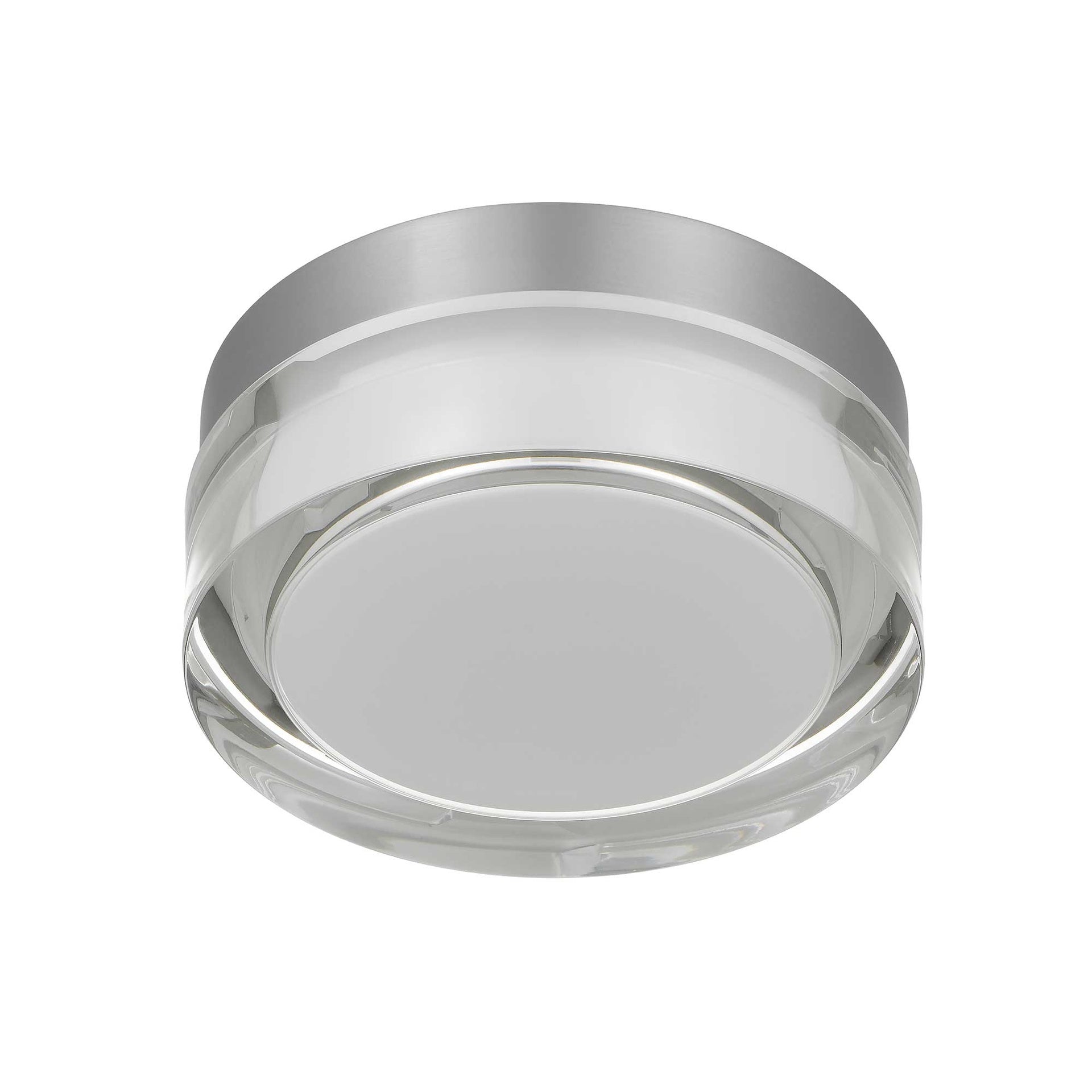 6-inch Chrome Inegrated LED Flush Mount