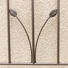 4 Pack Metal Garden Trellis 71" x 17.7" Rustproof Trellis for Climbing Plants Outdoor Flower Support Brown
