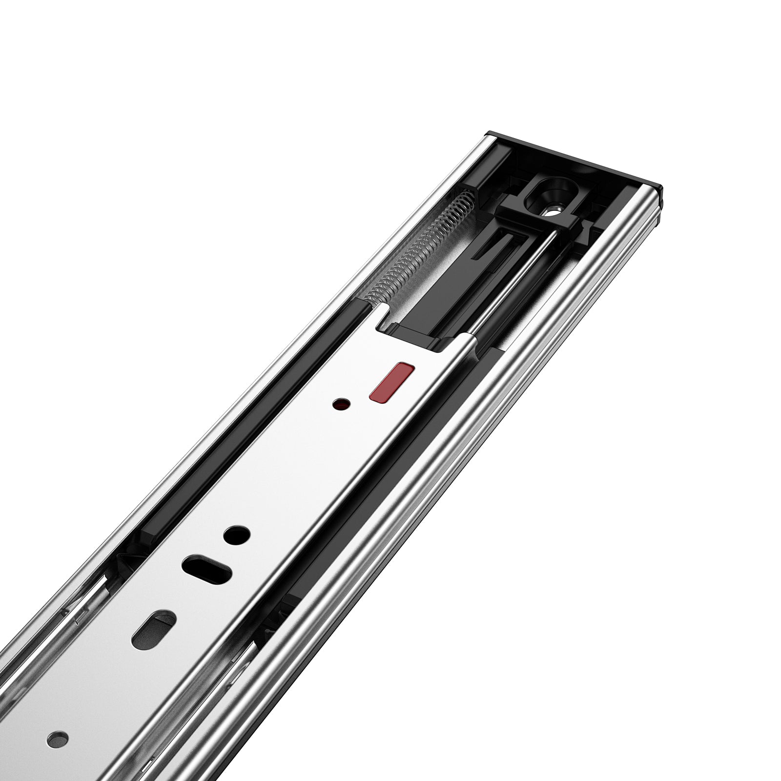 Drawer Slides Side Mount Rails, Soft-Close10 Pairs 22 Inch, Heavy Duty Full Extension Steel Track, Noiseless Guide Glides Cabinet Kitchen Runners with Ball Bearing, 100 Lbs Load Capacity