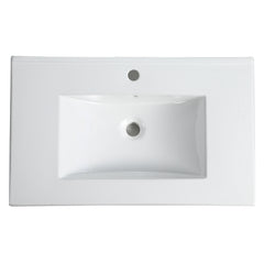 30" Bathroom Vanity Ceramic Top-BL9075B