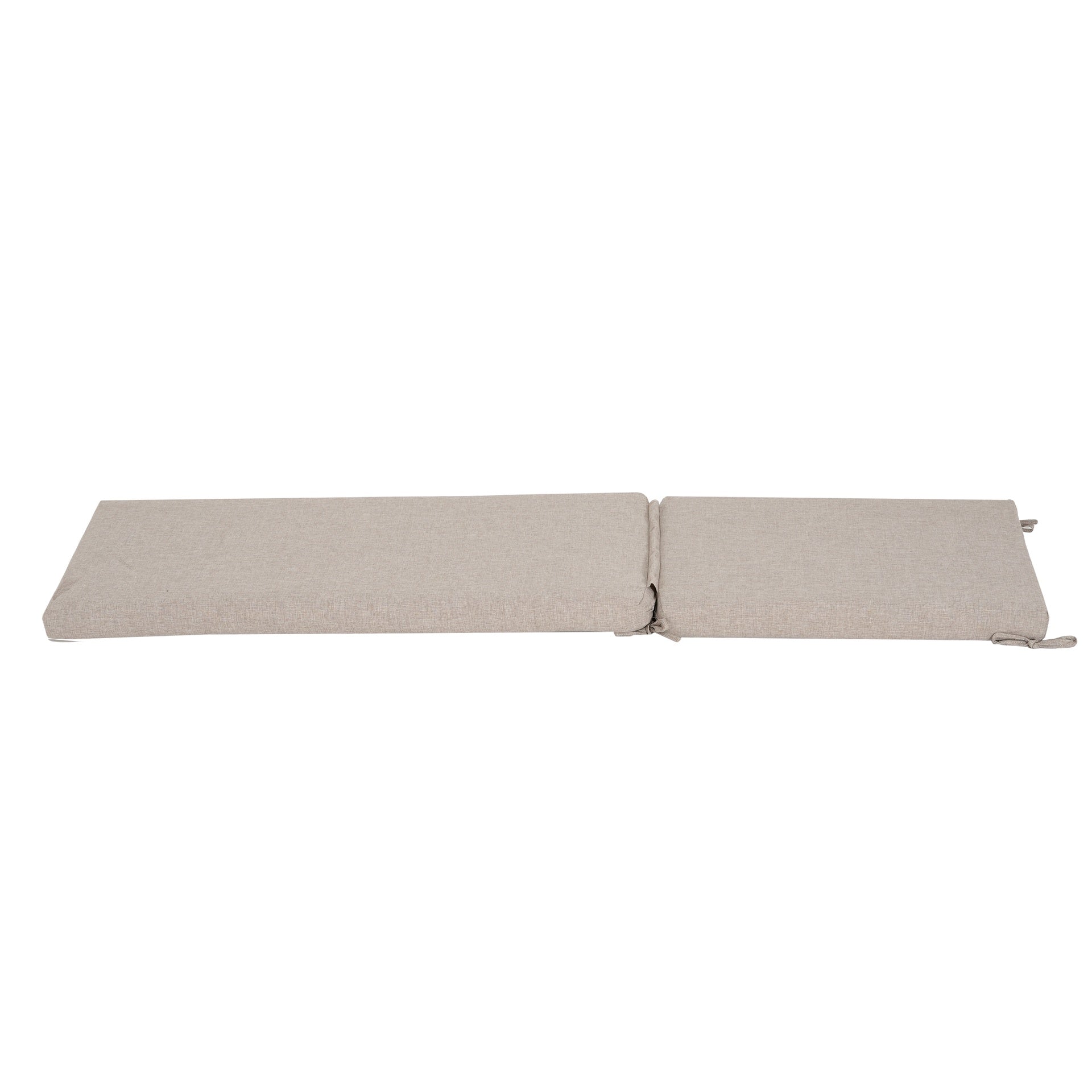 Noah Outdoor Chaise Lounge Cushion, Beige