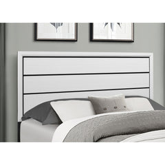 MIRAGE WHITE QUEEN BED