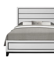 MIRAGE WHITE QUEEN BED
